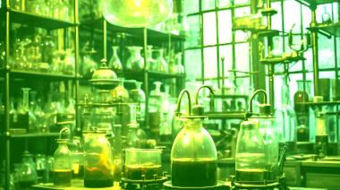 "El Laboratorio de Jose Arcadio Buendia".